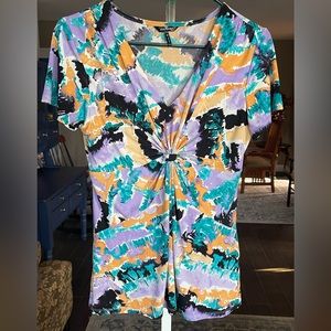 Daisy Fuentes Top Blouse Size Medium